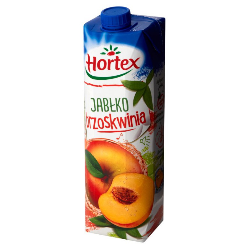 Jugo Nectar de Manzana-Durazno 1L Hortex