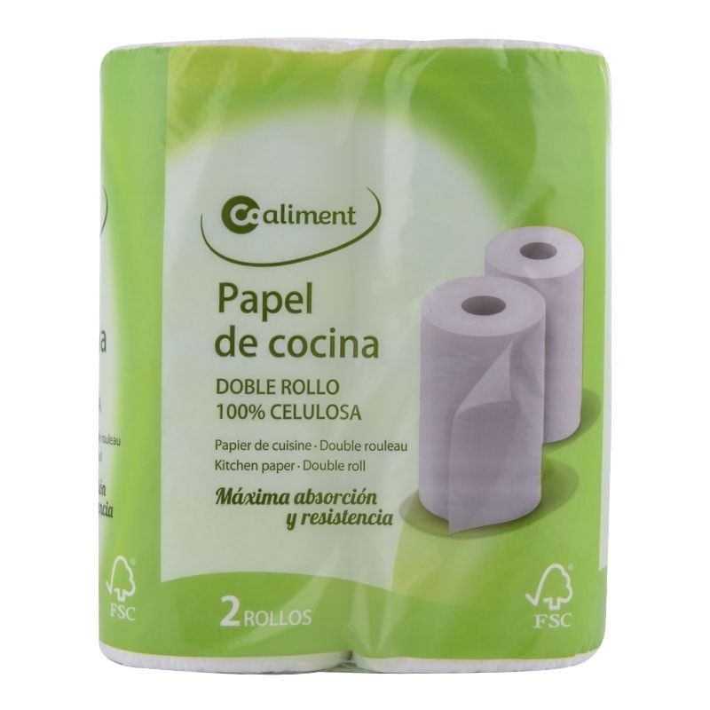 Papel de Cocina 2 Rollos Coaliment