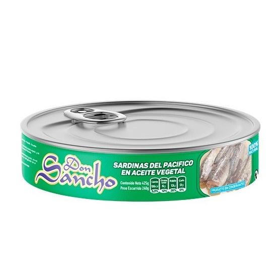 Sardinas en Aceite 425g Don Sancho