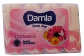 Jabón de leche y flor (4 x 90 g)