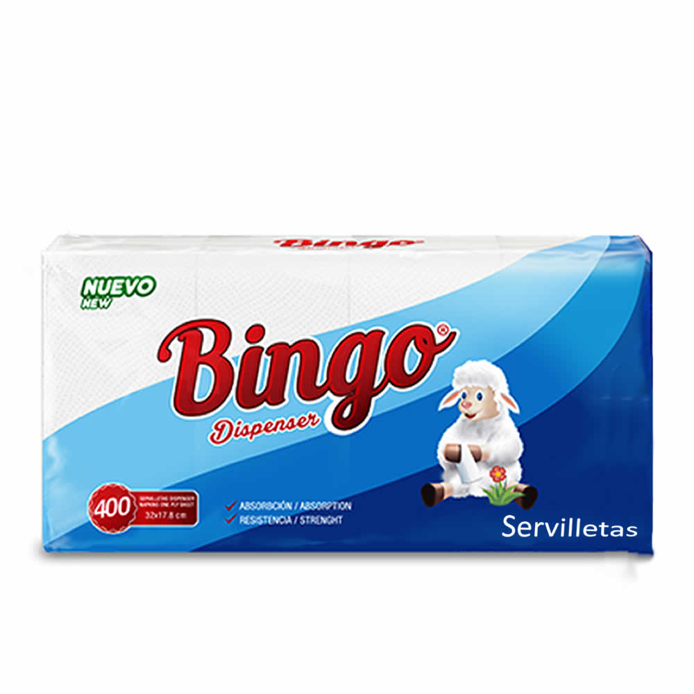 Servilletas Bingo pack 40ud