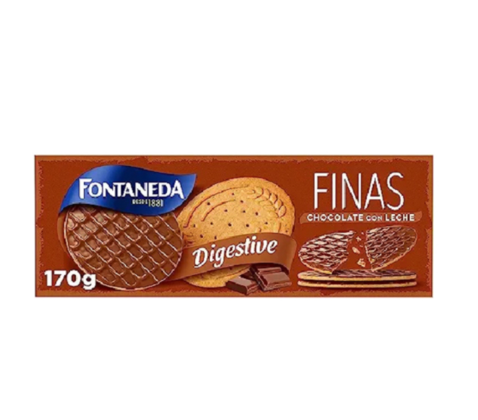 Galletas Digestive con Chocolate con Leche 170 g