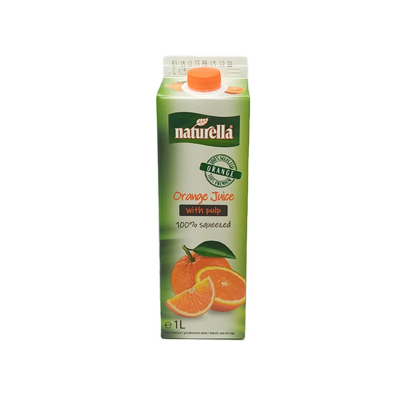 Zumo de naranja 100% exprimido NATURELLA 1L