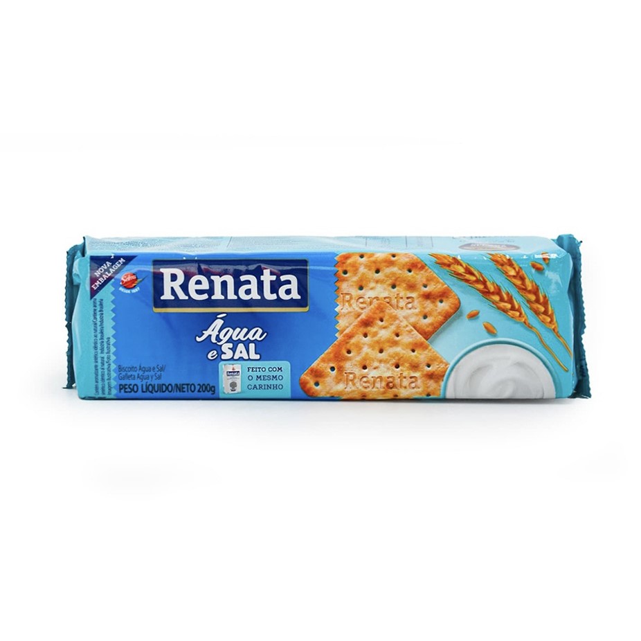 Galletas saladas agua y sal 200g Renata