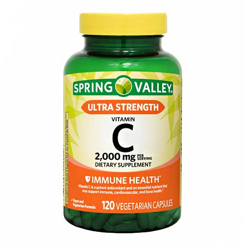 Vitamina C Spring Valley 2000mg 120 capsulas