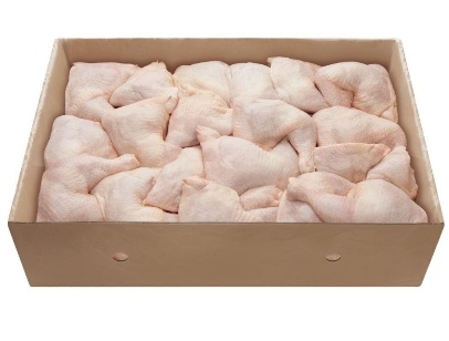 Caja de pollo muslos o cuartos (40 Lb)