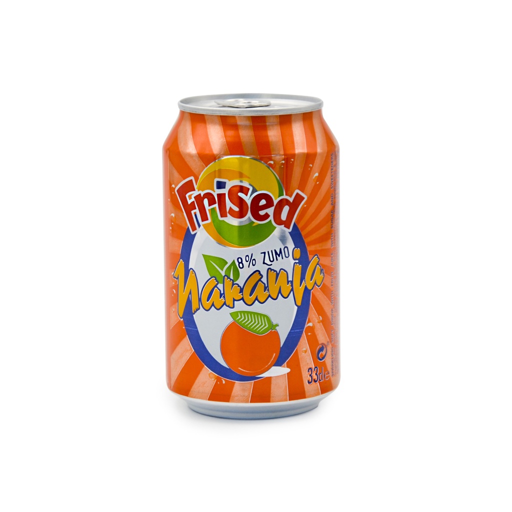Refresco Frised sabor Naranja (330ml)