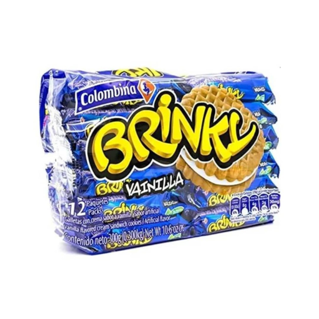 Paquetes de Galletas brinky 12u