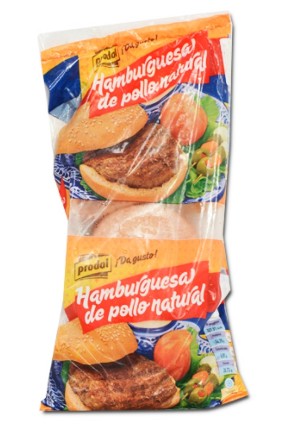 Hamburguesa de pollo (5und)