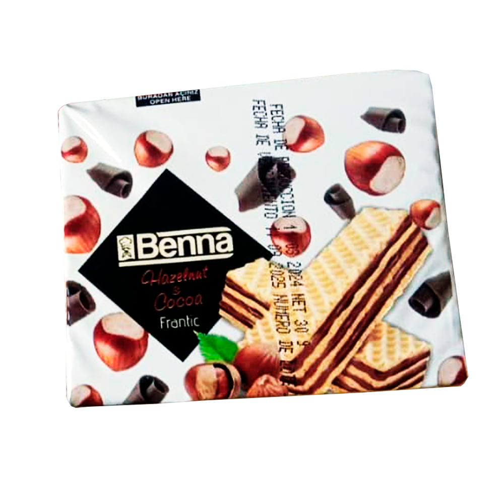 Sorbeto Wafer Benna 30 Gr (24 unidades)
