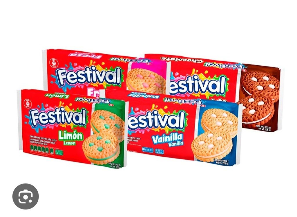 Galletas Festival (12 pack de 4ud)